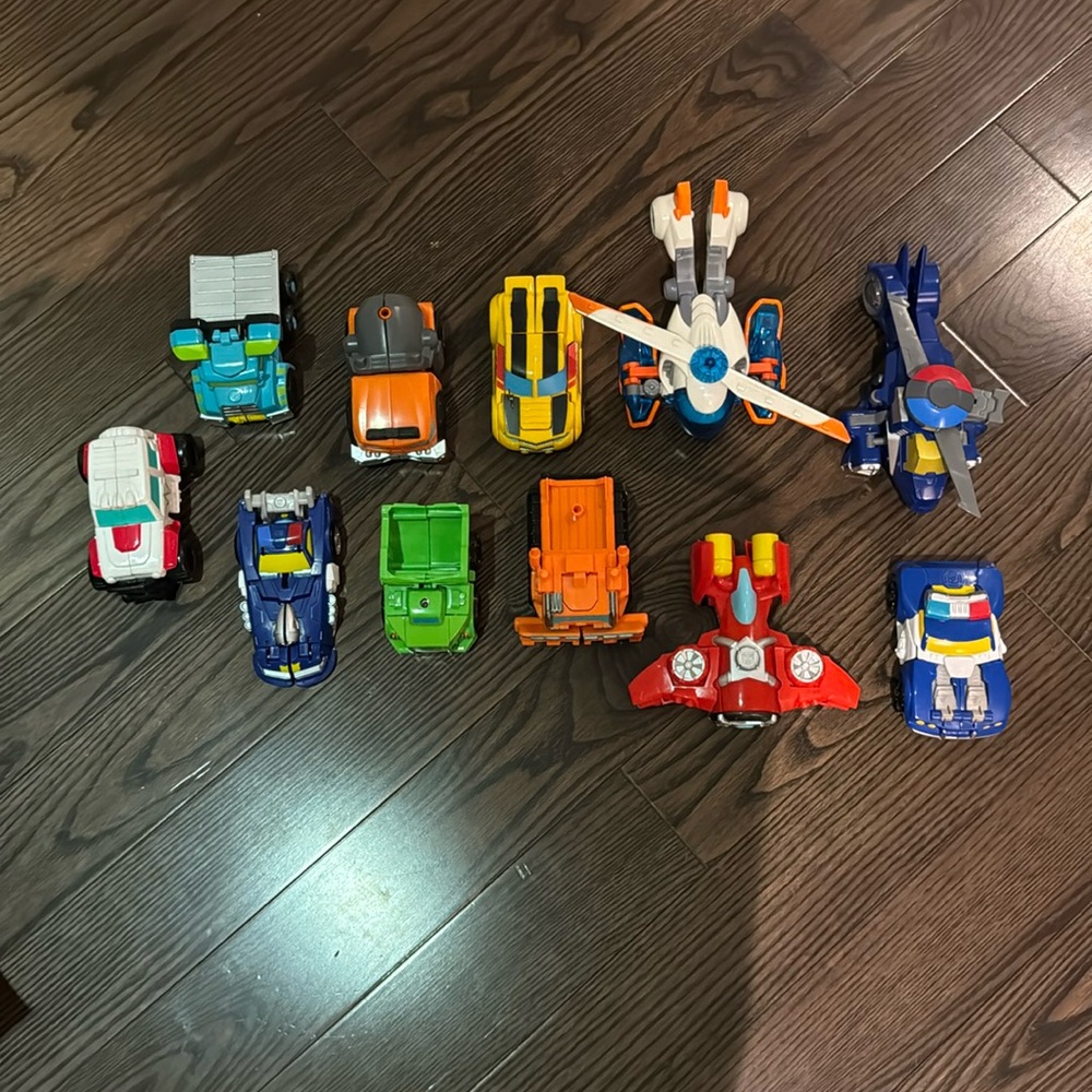 11 Playskool rescue bot transformers